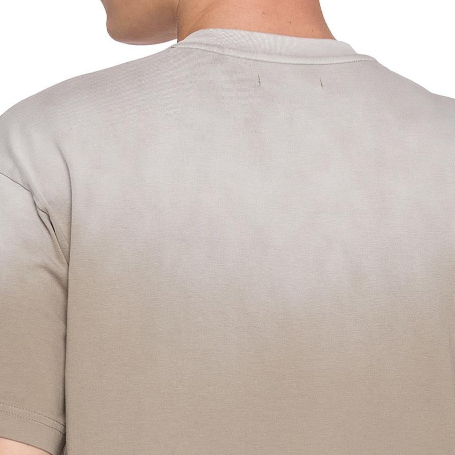 Men's ombré wash crew neck short sleeve tee
